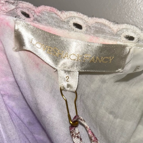 Loveshackfancy Desra dress candyland hand dye size 2 - Picture 5 of 5